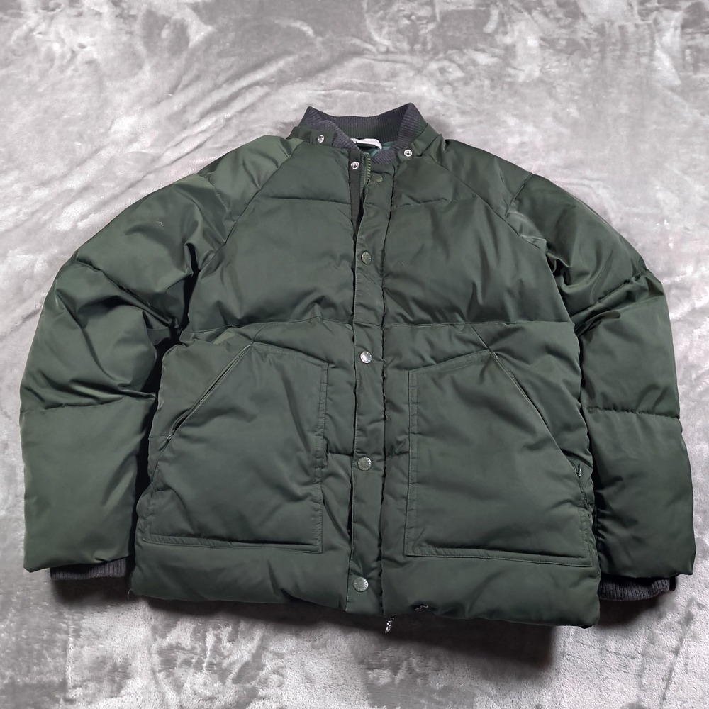 Stella McCartney Puffer Jacket Kids 12 Years Green Bomber Full‎ Zip Winter Vegan